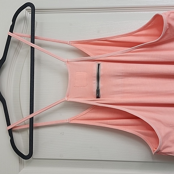 NWOT Free People FP MOVEMENT Hot Shot Onesie Melon size L - Picture 14 of 16